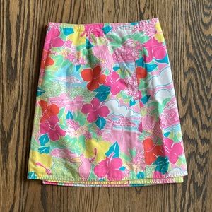 Lilly Pulitzer Floral Skirt